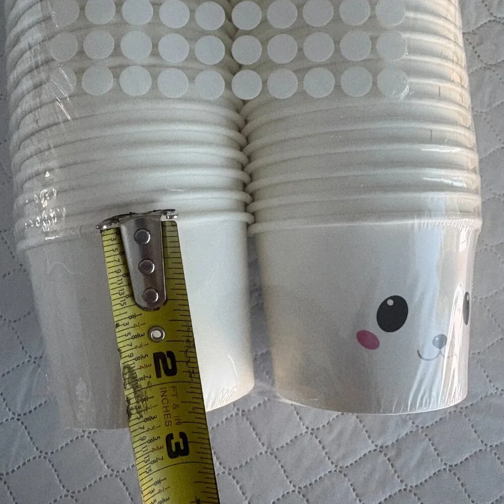 50 Count Easter Bunny Treat Cups party favor supplies decorations.